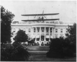 Harry Atwood Taking Off from White House Lawn