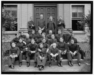 Naval Cadets Photographed between 1890 and 1901