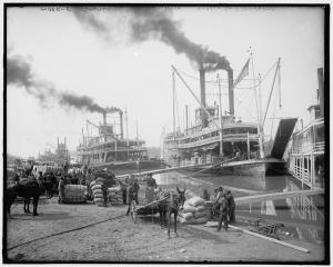 Steamboats in 1850