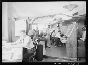 1943 Photo of Weather Service Office