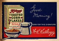 Corn Flakes Advertisement