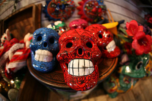 Day of the Dead Sculptures for the Ofrendas