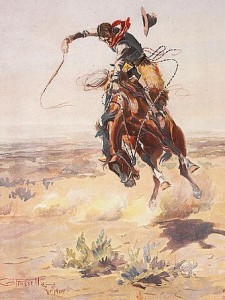 A Bad Hoss by Charles M. Russell