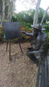 Claude Money Sculpture at Arboretum at Dallas