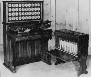 Herman Hollerith's 1890 Tabulating Machine
