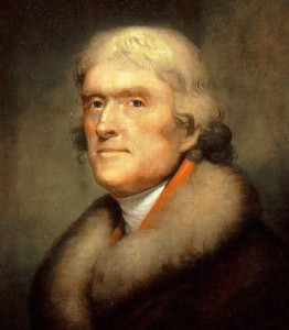 Peale Portrait of Thomas Jefferson