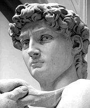 David by Michelangelo (detail)