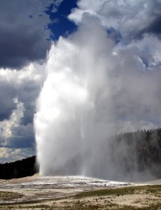  Old Faithful Photograph by Jon Brown