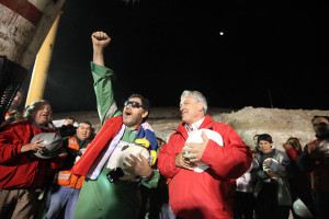 Copiapo Rescued and Rescuers Celebrate!
