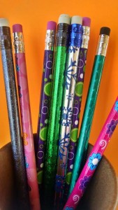 Pencils with erasers